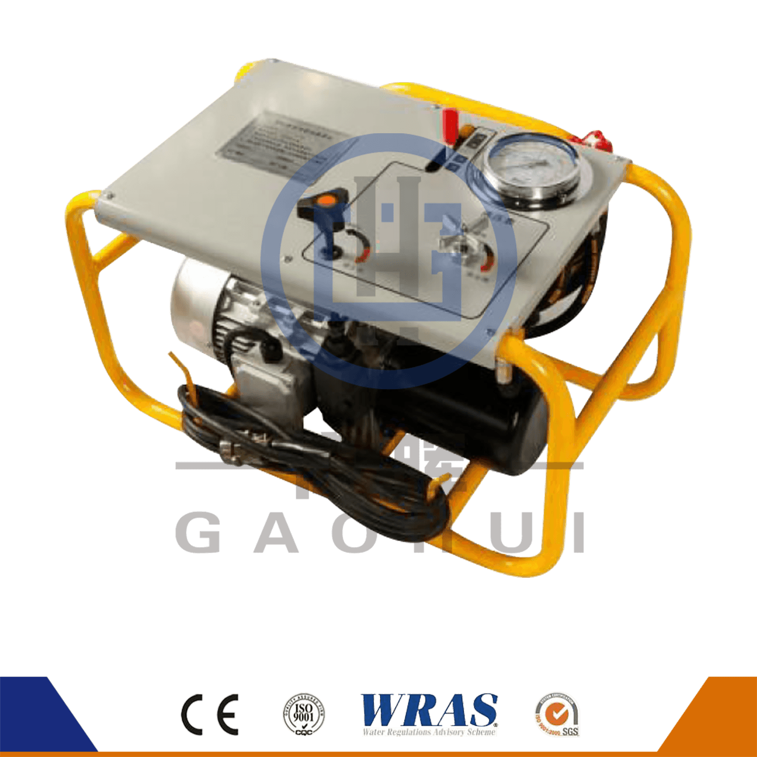 450 Hydraulisk semi-automatisk varmefusion HDPE-rør svejsningsmaskine