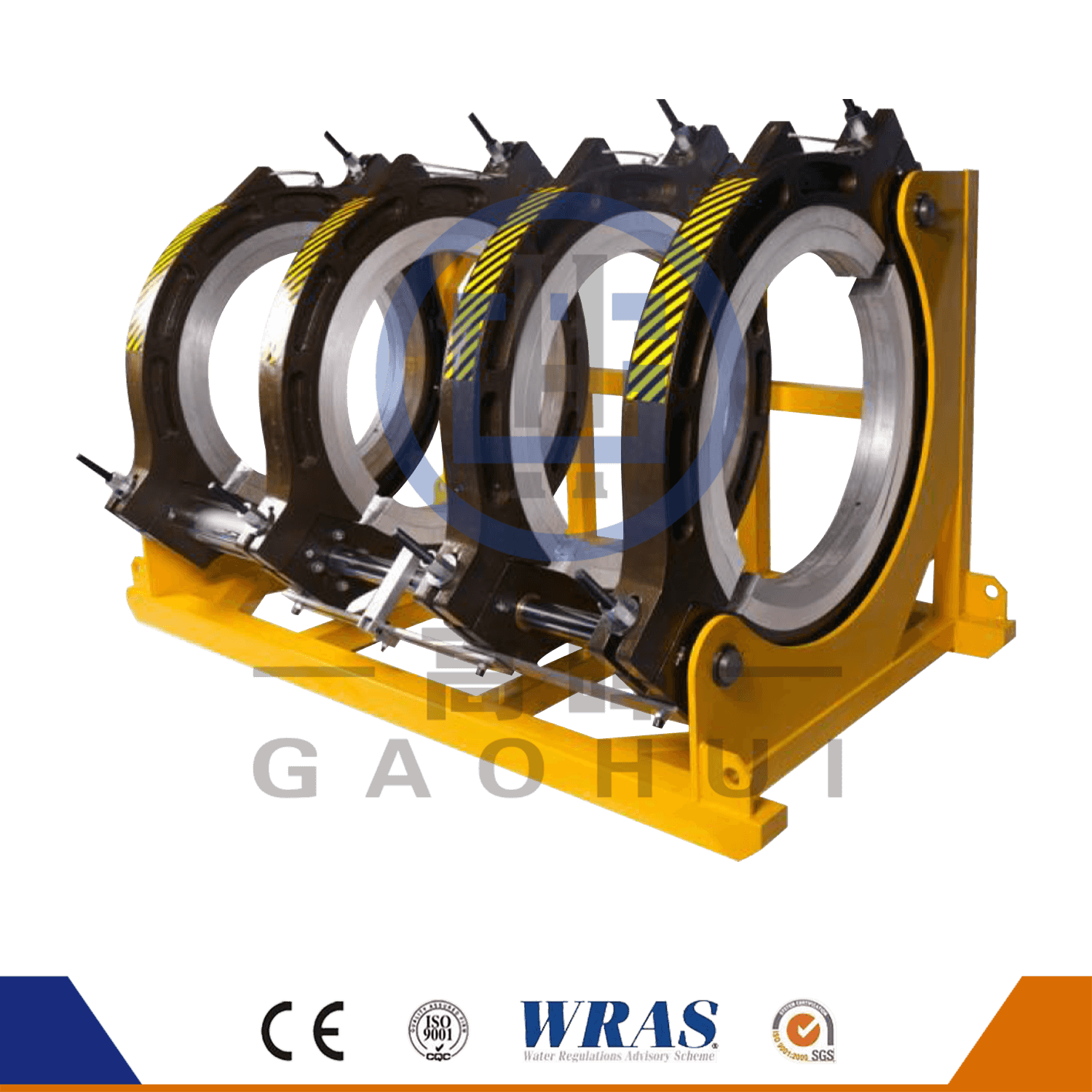 500 HDPE Hydraulisk semi-automatisk varmefusionsvejsningsmaskine