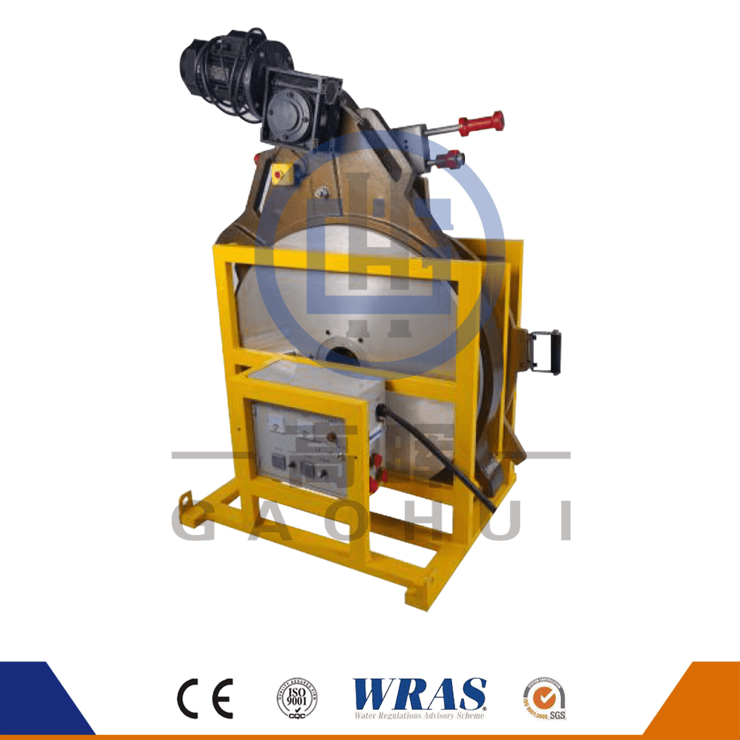 500 HDPE Hydraulisk semi-automatisk varmefusionsvejsningsmaskine