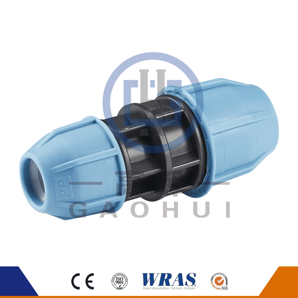 Rundt hoved PP Reducerende kobling P-016